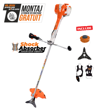 Motocoase si motocositori cu masa - Motocoasă RURIS RR400C