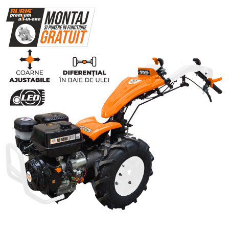 Motocultivator RURIS 977CSP Lamă de cosit C977, Freză de săpat S977, Plug P977 [1]
