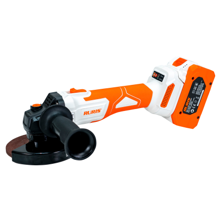 Polizor unghiular pe acumulator RURIS RMX4125 Power Alfa UP {contine acumulator+incarcator} [7]