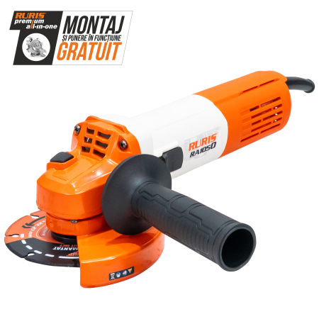 Produse pe acumulatori - Polizor unghiular RURIS RA1050