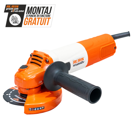 Produse pe acumulatori - Polizor unghiular RURIS RA1200V