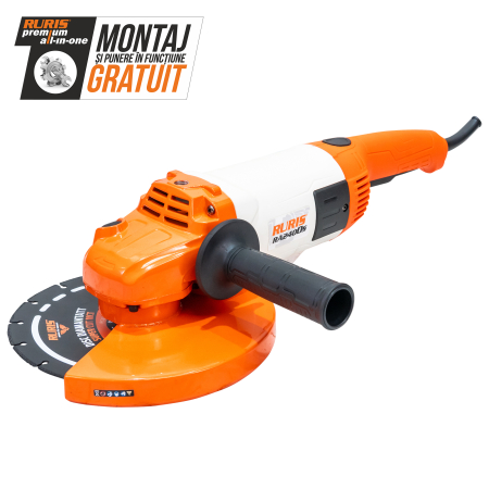 Produse pe acumulatori - Polizor unghiular RURIS RA2400S