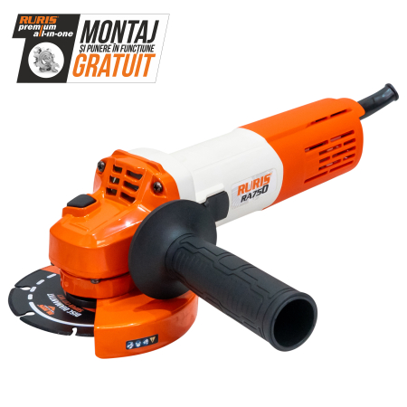 Produse pe acumulatori - Polizor unghiular RURIS RA750