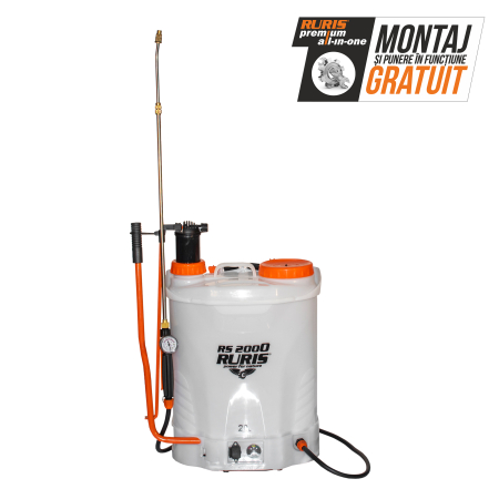 Atomizoare si pulverizatoare - Pulverizator manual/electric RURIS RS 2000