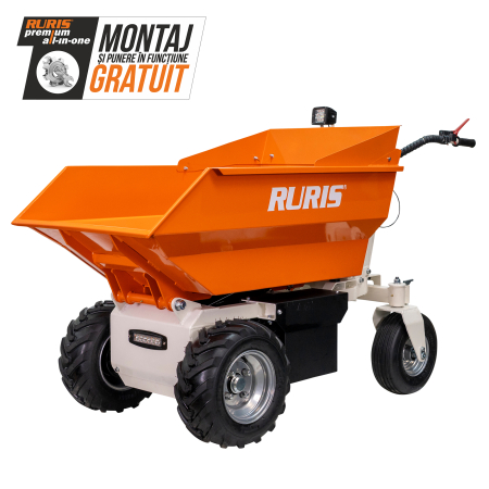 Utilaje constructii - Roabă autopropulsată RURIS RTS 5000 ELECTRIC