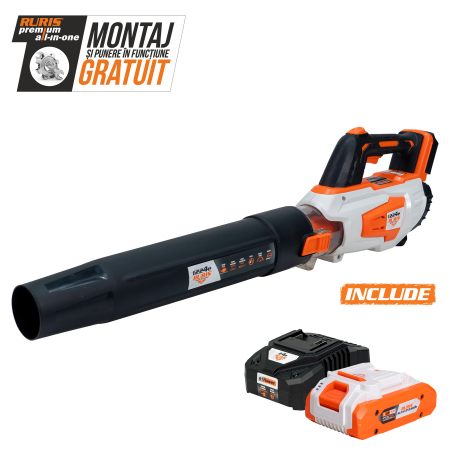 Produse pe acumulatori - Suflanta pe acumulator RURIS 1224e Power Alfa UP {contine acumulator+incarcator}