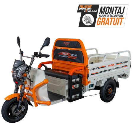 Tricicluri - Triciclu electric Cargo RURIS Pilot 3120A