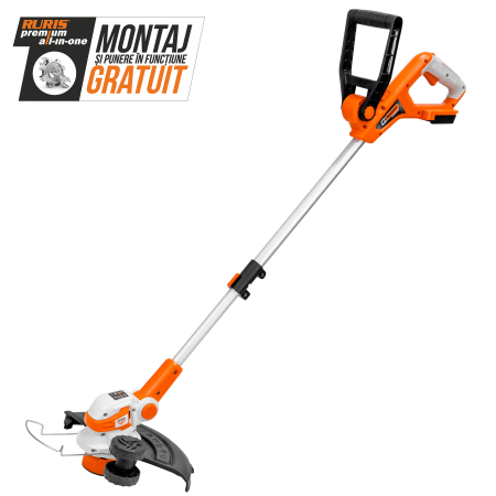 Produse pe acumulatori - Trimmer pe acumulator RURIS 2024e