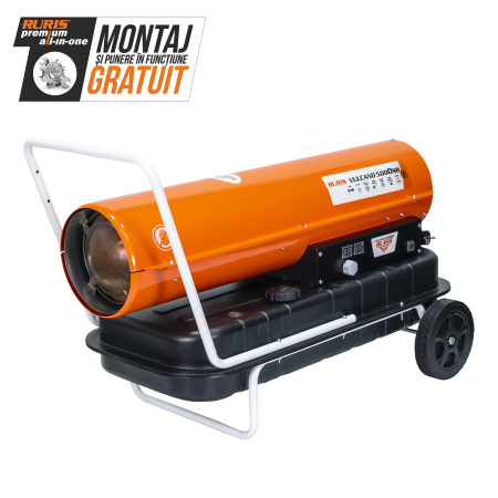 Aeroterme - Tun de aer cald cu ardere directa RURIS VULCANO 5000SR