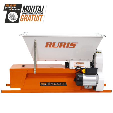 Mori si zdrobitoare fructe - Zdrobitor electric cu desciorchinare Ruris HT200