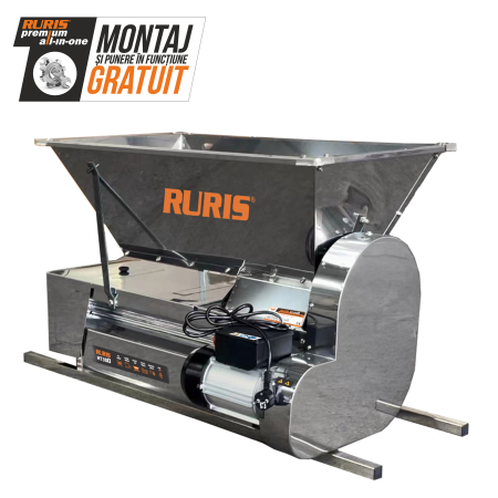 Mori si zdrobitoare fructe - Zdrobitor electric cu desciorchinare Ruris HT300
