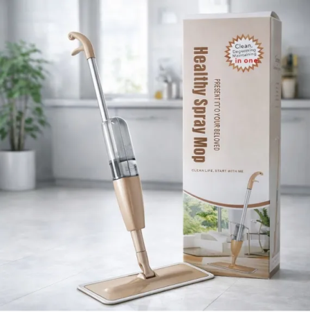 Mop Plat cu Pulverizator și Rezervor Integrat – Curățenie Rapidă și Fără Efort [1]