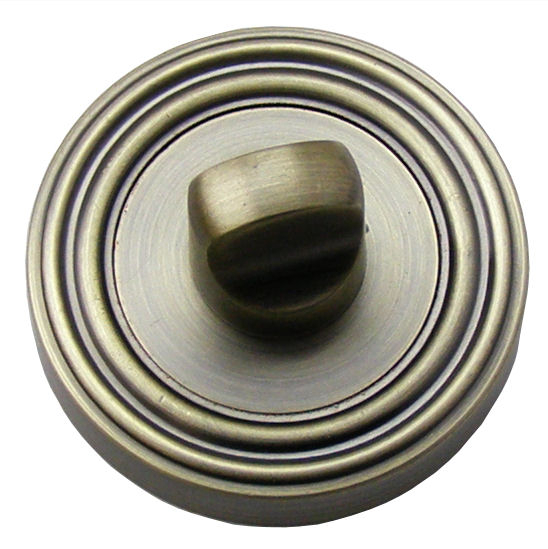 Maner usa de interior, Diana, bronz mat, cu rozeta rotunda filetata [2]