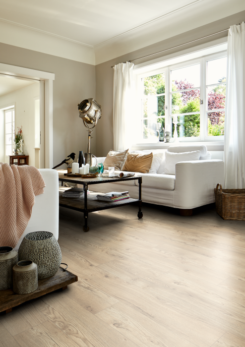 Parchet laminat, Egger, EL2855 Stejar Olchon bej nisip, 8 mm, 4V, AQ24, Create Vintage [2]