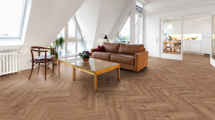 Parchet laminat, Kaindl, Masterfloor Herringbone 32676, Oak Harlech, 8 mm 32/AC4 4V [3]