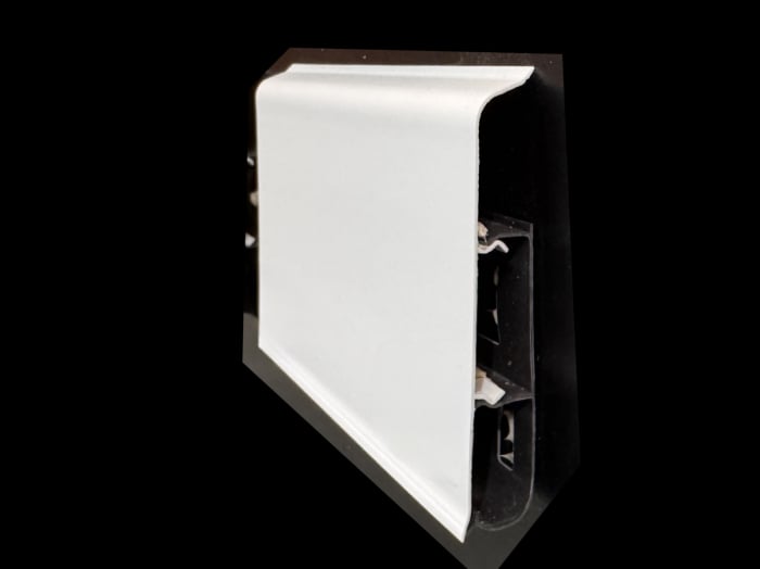 Plinta alba PVC, Elegant, 100x19x2200 mm [1]