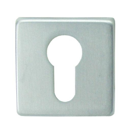 Maner usa de interior, Clio, zinc cromat mat, cu rozeta patrata [1]