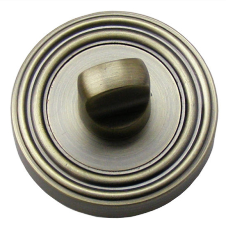 Maner usa de interior, Diana, bronz mat, cu rozeta rotunda filetata [1]