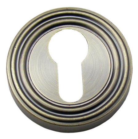 Maner usa de interior, Diana, bronz mat, cu rozeta rotunda filetata [1]