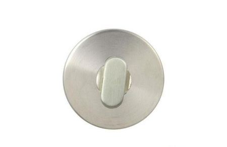 Maner usa de interior, Sigma, inox, cu rozeta rotunda [1]