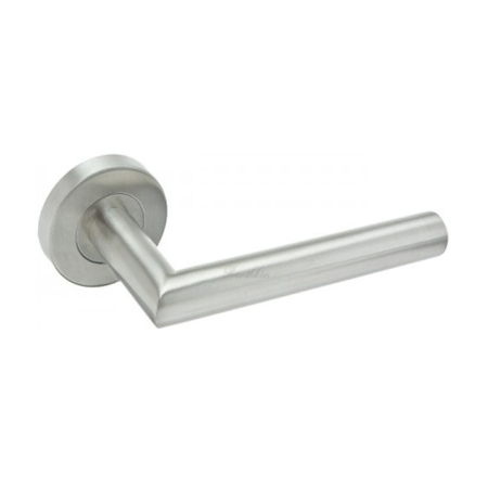 Manere - Maner usa de interior, Sigma, inox, cu rozeta rotunda