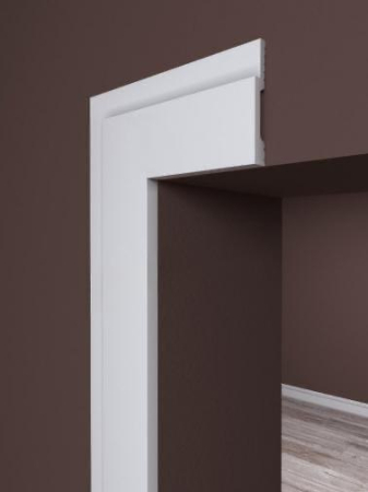 Plinta alba duropolimer, 80x12X2400 mm [2]