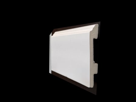 Plinte - Plinta alba Polimer, Sierra 100x14x2200 mm