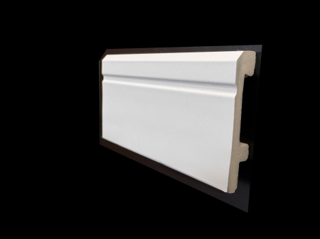 Plinte - Plinta alba Polimer, Sierra 80x14x2200 mm