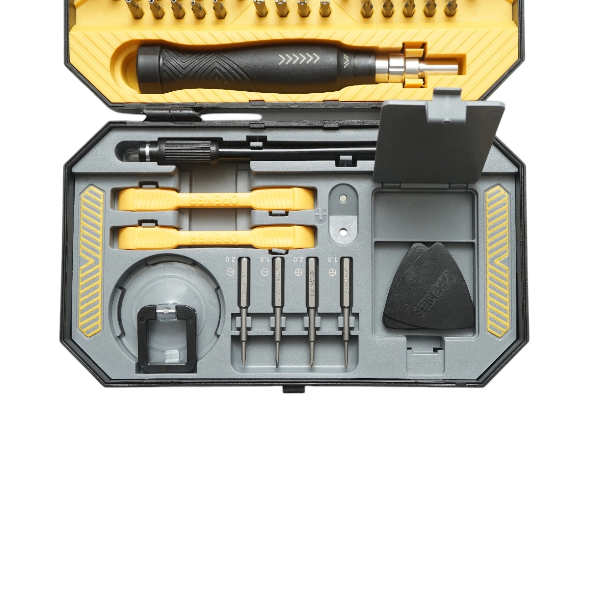Trusa surubelnita de precizie profesionala cu biti torx, hex, cruce pentru electronice 145 piese Cr-V [3]