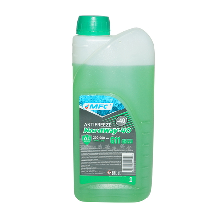 Antigel G11 verde concentrat -40 grade 0.87 Kg NordWay [1]