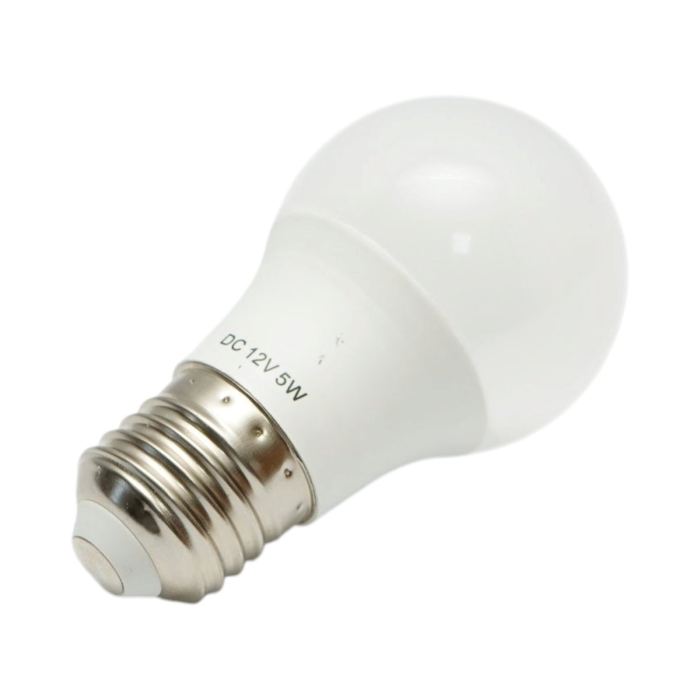 Bec LED 12V, 5W, E27 lumina rece 6500K, 450lm Breckner Germany [2]
