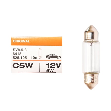 Bec (Osram) 5W / 12V SV8.5-8 [1]