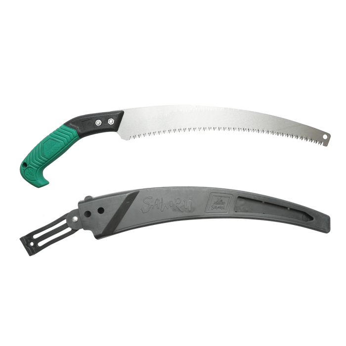 Fierastrau manual de gradina 350mm, teaca protectie, lama otel curbata, maner TPR [1]
