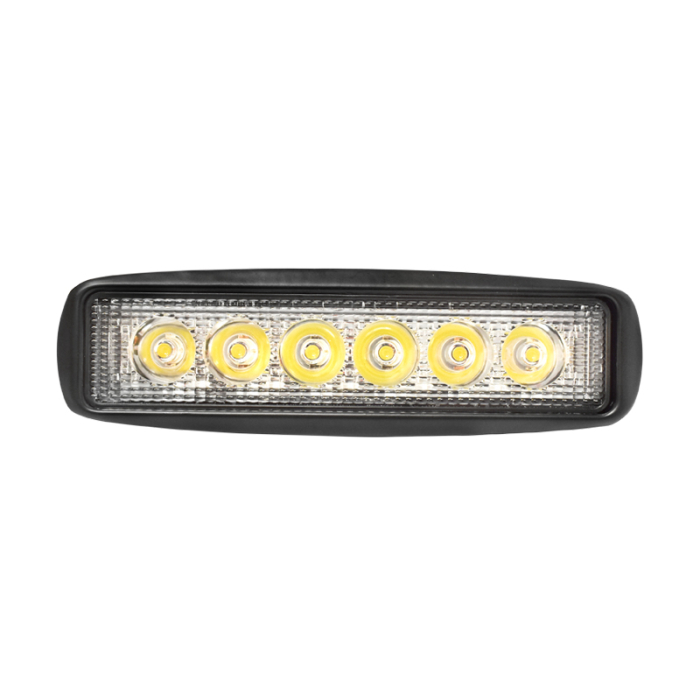 Lampa tip bara cu 6 LED-uri 10-60V 18W unghi radiere 30 de grade tip spot 160x43x42mm Breckner Germany [1]