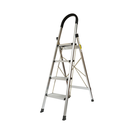 Scara aluminiu pliabila, 4 trepte antiderapante, inaltime 143cm, sarcina maxima 150Kg Crownman

 [1]