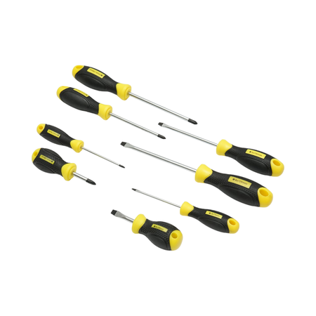Set 8 surubelnite drepte si in cruce cu varf magnetic profesionale Cr-V Crownman

 [1]
