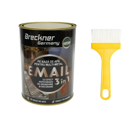  Vopsele - Vopsea verde John Deere 2000g email anticoroziva 3 in 1 pentru metal, direct pe rugina, pe baza de apa