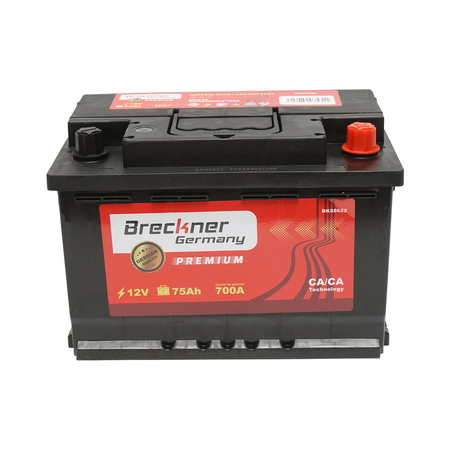 Acumulatori Auto - Acumulator, baterie auto 75Ah, 700A, 12V BRECKNER PREMIUM