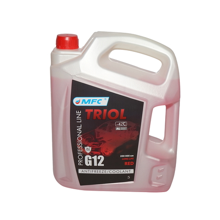 Lichide Auto - Antigel G12 rosu concentrat -42 grade 5 Kg Triol Professional