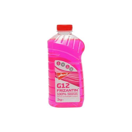 Lichide Auto - Antigel G12+ roz concentrat -38 grade 1:1 1Kg Adeco