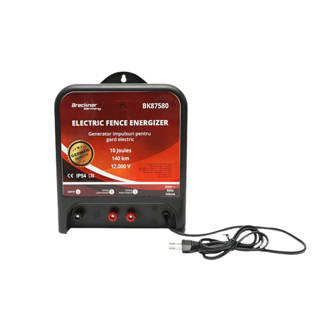 Gard Electric - Aparat generator impulsuri 220V, 10 Joule, 140km gard electric Breckner Germany