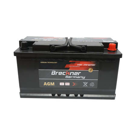 Acumulatori auto - Baterie auto AGM start-stop 12V, 95Ah, 1000A la pornire 350x175x195mm Breckner Germany