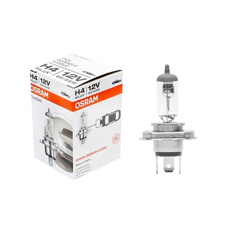 Becuri Auto - Bec halogen H4 12V/55/60W BILUX P43T Osram
