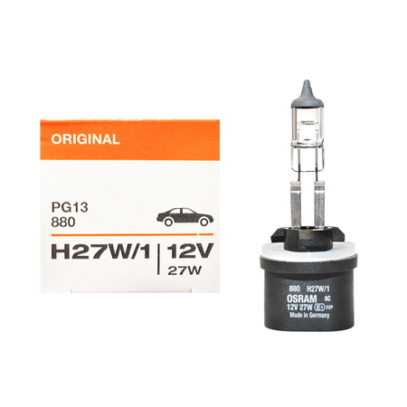 Becuri Auto - Bec halogen (Osram) H27/1W 12V 31W PG13 - mufa dreapta