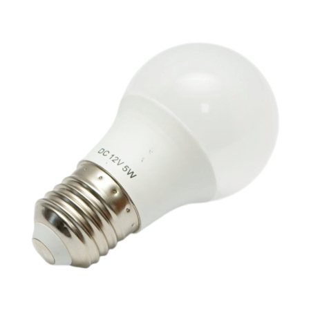 Bec LED 12V, 5W, E27 lumina rece 6500K, 450lm Breckner Germany [1]