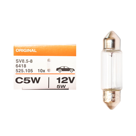Becuri Auto - Bec (Osram) 5W / 12V SV8.5-8