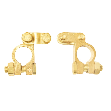 Acumulatori auto - Borne acumulator cu surub U-650 Aro Raba Bronz




