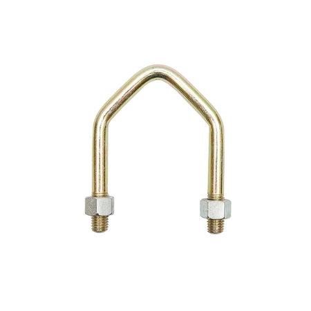 Utilaje Agricole - Brida tip V cu piulite filet M12 104x68mm SPC