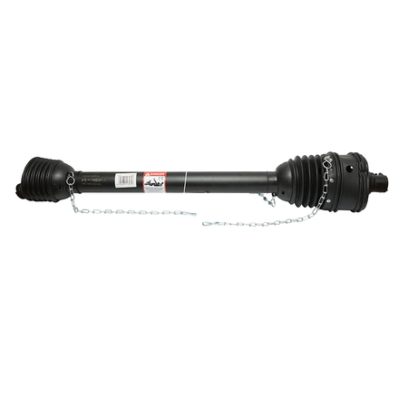 Cardane si Cruci Cardanice - Cardan 1400 mm Z+W T6 Z=6 dubla articulatie cruce 30.2x92 tip Walterscheid


