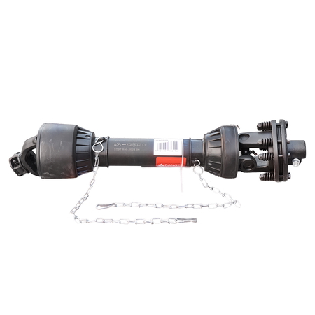 Cardane - Cardan 850 mm S7 T7 cu ambreiaj compus din 2 discuri cruce 30,2x106,5 (teava stea) 1 3/8 Z=6 freza
